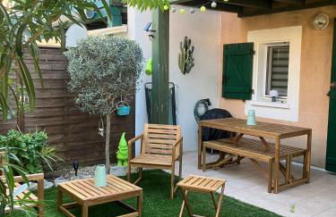 Appartement 4 étoiles avec jardin clôturé et piscine dans la résidence - Narbonne Plage - Foto 1