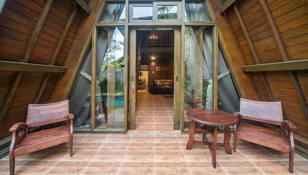 Rumah Kayu Tatiya Villa - Foto 5, Zona de estar