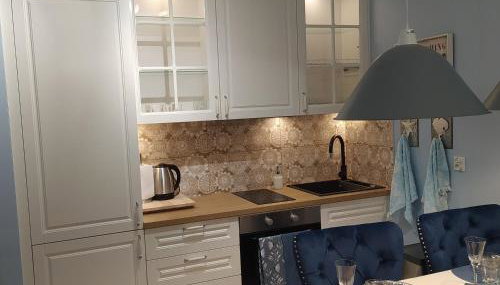 Apartamenty Centrum Warszawska 66 niebieski i różowy - Foto 2, stove