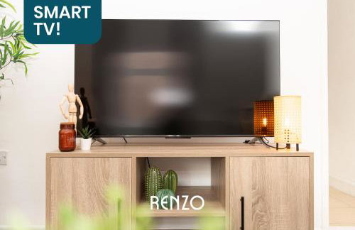 Beautiful and Modern 2-bed Home in Nottingham by Renzo, Free Wi-Fi, Ideal for Contractors - Foto 5