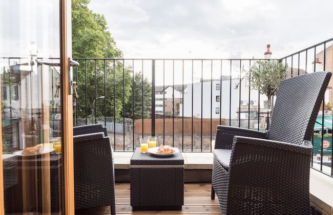 Pet-friendly Fulham Broadway Penthouse, Sw Balcony - Foto 10