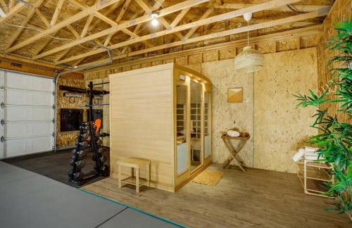 Zen Haus* Lavish Getaway w/ Gym, Sauna, Hot Tub - Foto 60