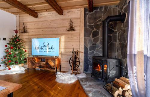 Oskarówka domek w górach na odludziu z jacuzzi i sauną - kominek i Netflix - Foto 79