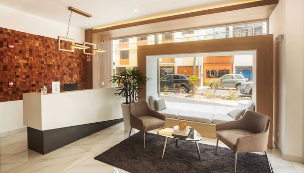 Sitzecke in der Lobby