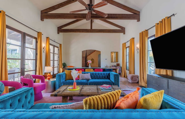 Luxe 7bdr Oasis w/ Pool, Putting Green, Game Room Villa Del Gallo by Avantstay - Foto 15