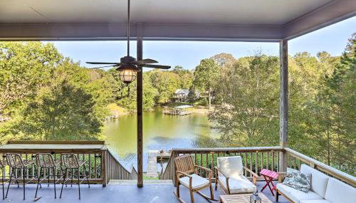 Waterfront Lake Martin Home with Private Dock and View - Foto 2