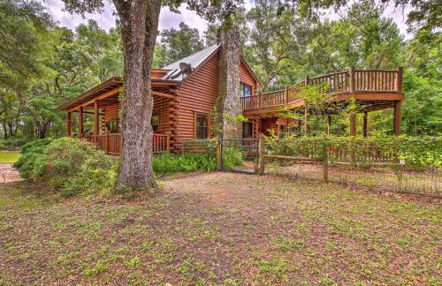 Log Cabin Sanctuary in Inverness with Furnished Deck - Foto 40