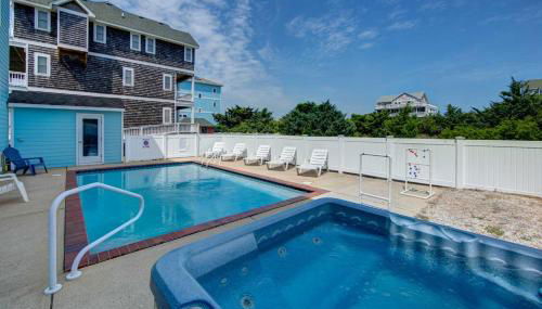 Hotter Otter-6 beds-private pool-kid/pet friendly-walk to beach! - Foto 5, sunbed