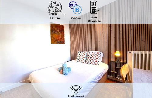 Vintage - 3 bedroom apartment, RER B 200 m away - Foto 31