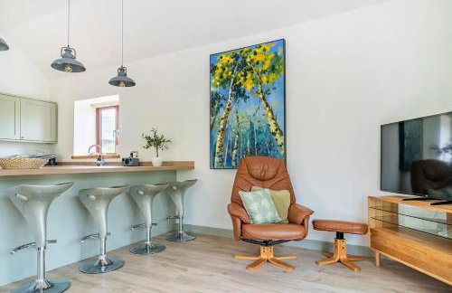 The Barn at Burfords with wood fired hot tub - Foto 9