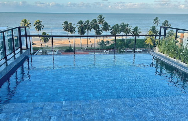 Melhores Flats - Fabuloso a 50m do mar - Foto 23