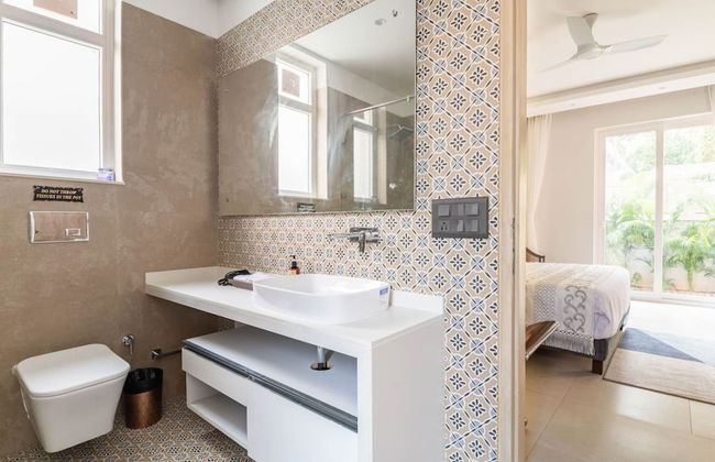 Aria - Lux 5BR Villa in Anjuna Perfect for Groups - Photo 28