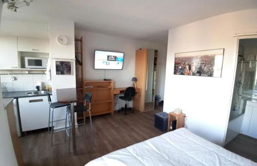 Studio Santa Monica - Climatisé - Piscine - Parking - Foto 8