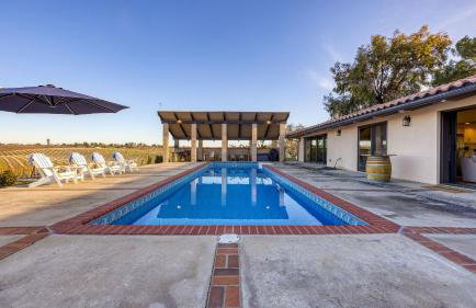 Private Pool, Firepit & Wine Room Near Top Paso Wineries Devi Ranch - Foto 61
