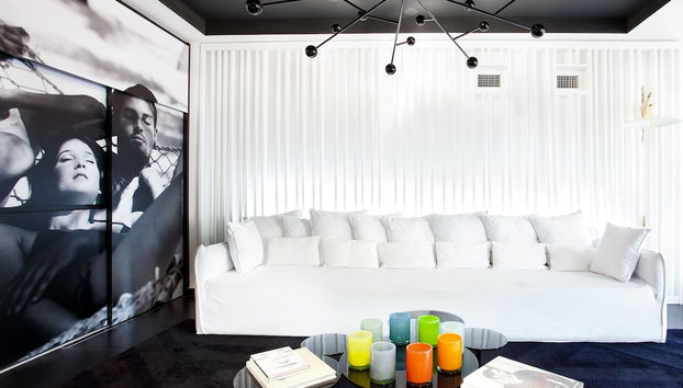 Sala de estar do lobby