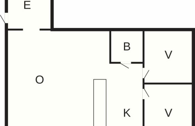 4 Person Holiday Home in Hals - Foto 8