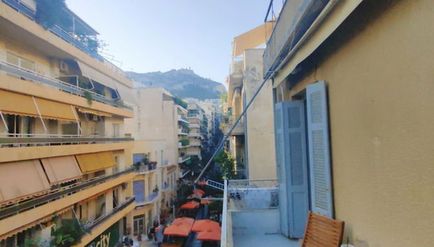 Stylish 1BR Apt With Retro Kitchen View Balcony - Foto 5, Habitación