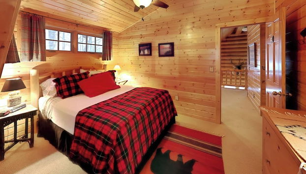 Grand View Log Cabin - Foto 4, Habitación
