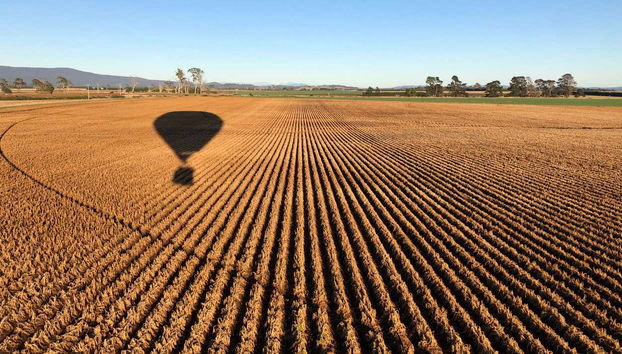 Flying over the Avon Valley National Park