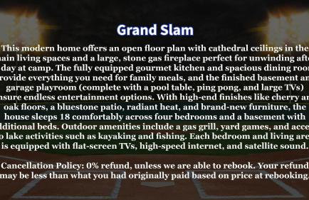 Grand Slam Lake House Cooperstown Dreams Park - Foto 53