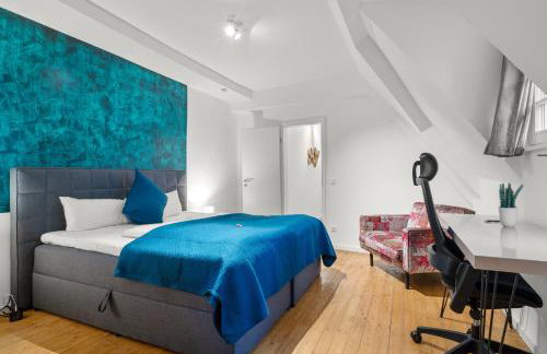 Traumhaft gelegene Altbau-Wohnung im Herzen von Weinheim - Parking - Foto 13