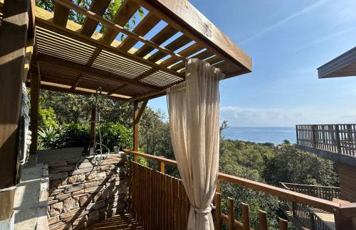 Villa l'Alpana en bois vue mer a 180 degres - Foto 56