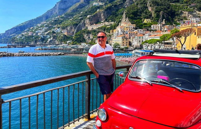Amalfi Coast Fiat 500 Private Tour - Foto 6