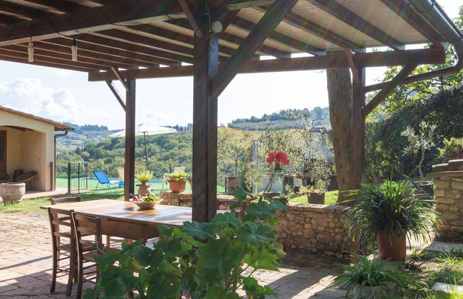 Farmhouse in Tuscany With Pool & Vineyard View - Foto 31