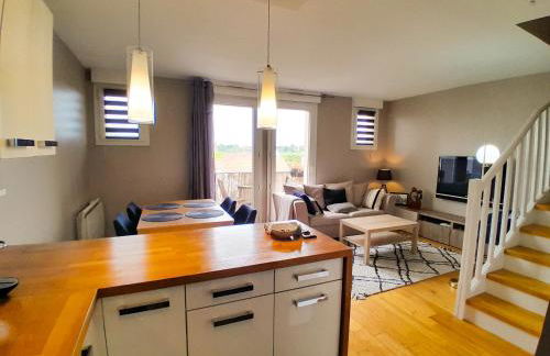 Duplex plein centre - Balcon - Parking - La Défense 10 min - Foto 4