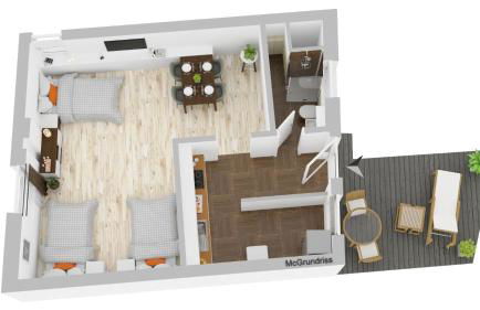-CS24- 1 room Apartment with terrace - ALT03 - Foto 12