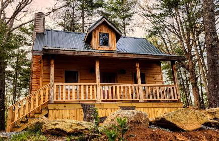 Luxury Mountain View Cabin Near Asheville NC - Foto 1