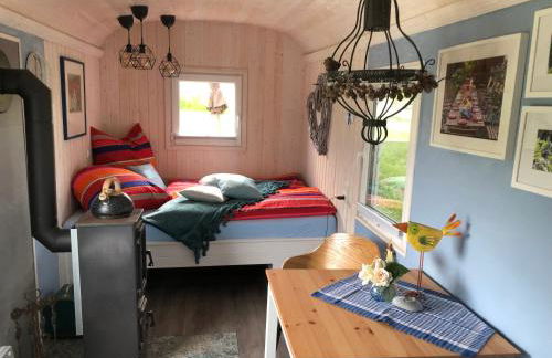 Schäferwagen im Auszeithof Niederfrohna - Foto 7