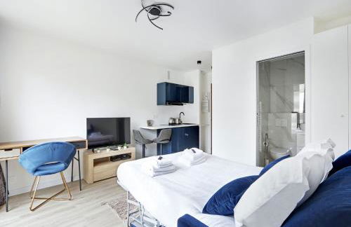 Nice Studio Boulevard Flandrin Rue de la pompe- BAIL MOBILITY - Foto 7