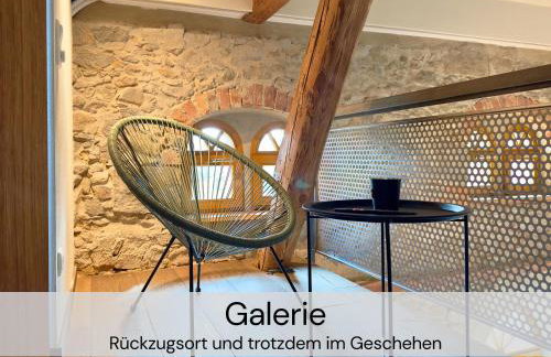HexenburgbeiDresden 3 Zimmer Architektengaleriewohnung mit eigener Sauna, 2 Kaminen - Nähe Sächsische Schweiz Dresden - Foto 18