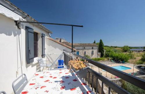 Charmante location avec piscine partagée à Orgnac-l'Aven, 60 m²tr - Foto 2