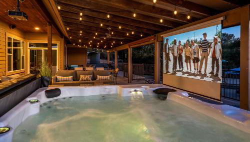 Mountain Elegance w/ pool, spa, projector - Foto 3