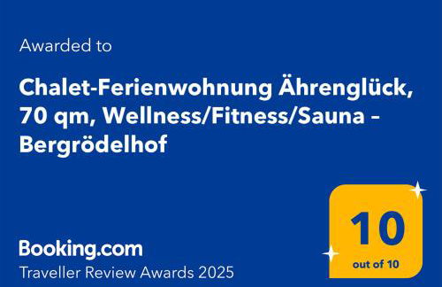 Ferienwohnung im Chaletstil Ährenglück 70 qm Wellness Fitness Sauna Bergrödelhof - Foto 20