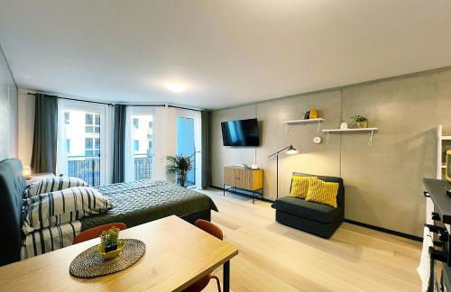 bonquartier Design Apartment mit Balkon, Parkplatz - Foto 11