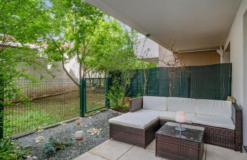 Retro-chic elegance with terrace near tramway - Foto 45