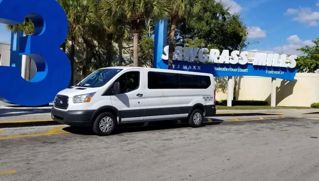 Llegando a Sawgrass Mills Mall