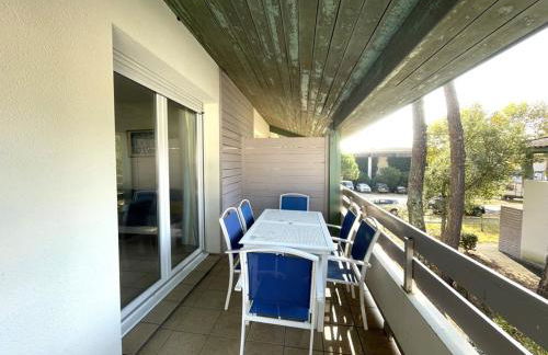 T3 Cabine avec Piscine, Parking, Animaux admis à Moliets-et-Maa - FR-1-379-162 - Foto 8