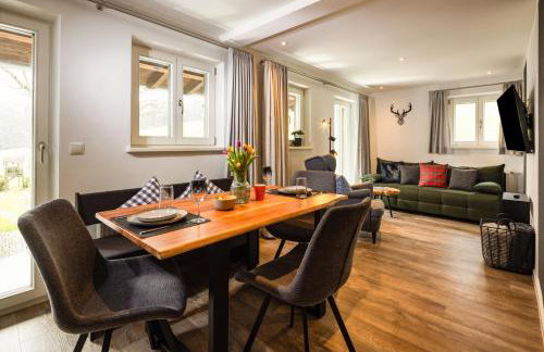 Haus Vogl Anger - Ferienwohnungen mit privater Sauna und beheizten Salzwasser Pool in Panoramalage und Nähe zu Salzburg und Berchtesgaden - Foto 5