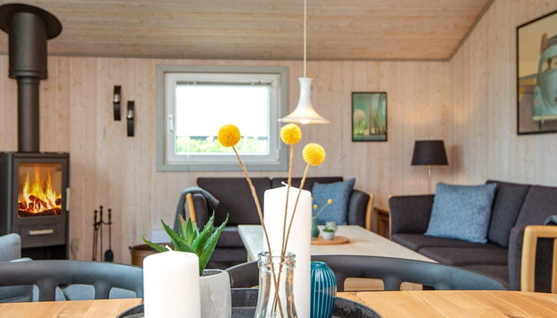 6 Person Holiday Home in Hemmet - Foto 5, Zona de estar