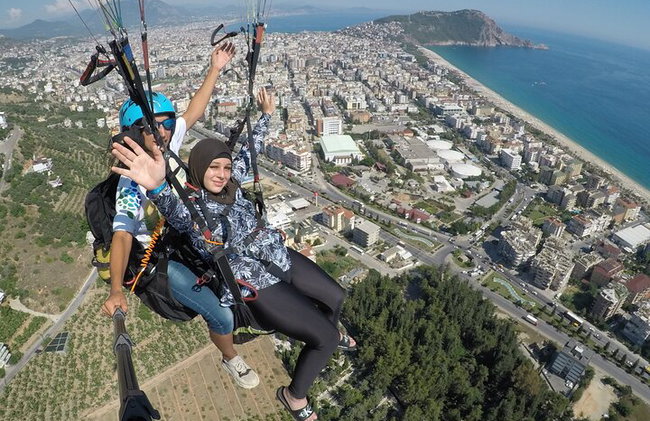 Aventura en parapente en tándem – ¡Vuela sobre las nubes! - Foto 14