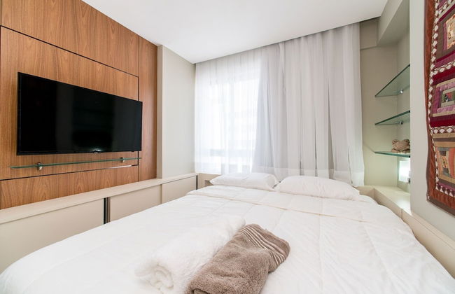 Excelente flat em Setúbal, Boa Viagem 1Q 3 pessoas. Conforto e ótima localização PM805 - Photo 5