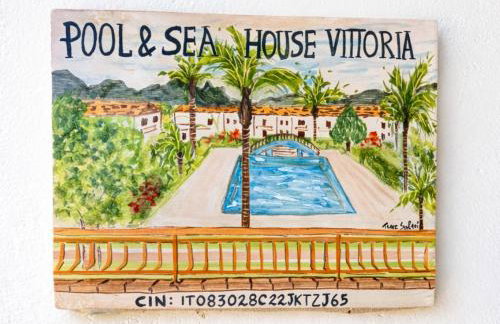 Pool & Sea House Vittoria - WiFi, A-C, front Eolie - Foto 40