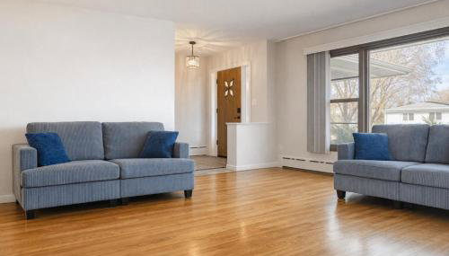 Spacious 2 bedroom home in Niles, Illinois with office, full kitchen and 2 baths - Foto 3