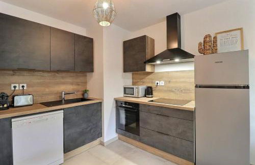 Appartement moderne - Terrasse - Piscine - Parking - Foto 6