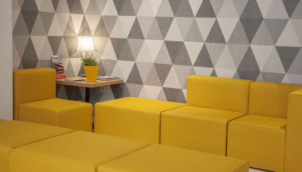 Sala de estar do lobby