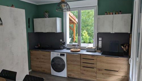 Le Cerisier - Proche Centre Village et Rivière - Foto 5, stove, dishwasher